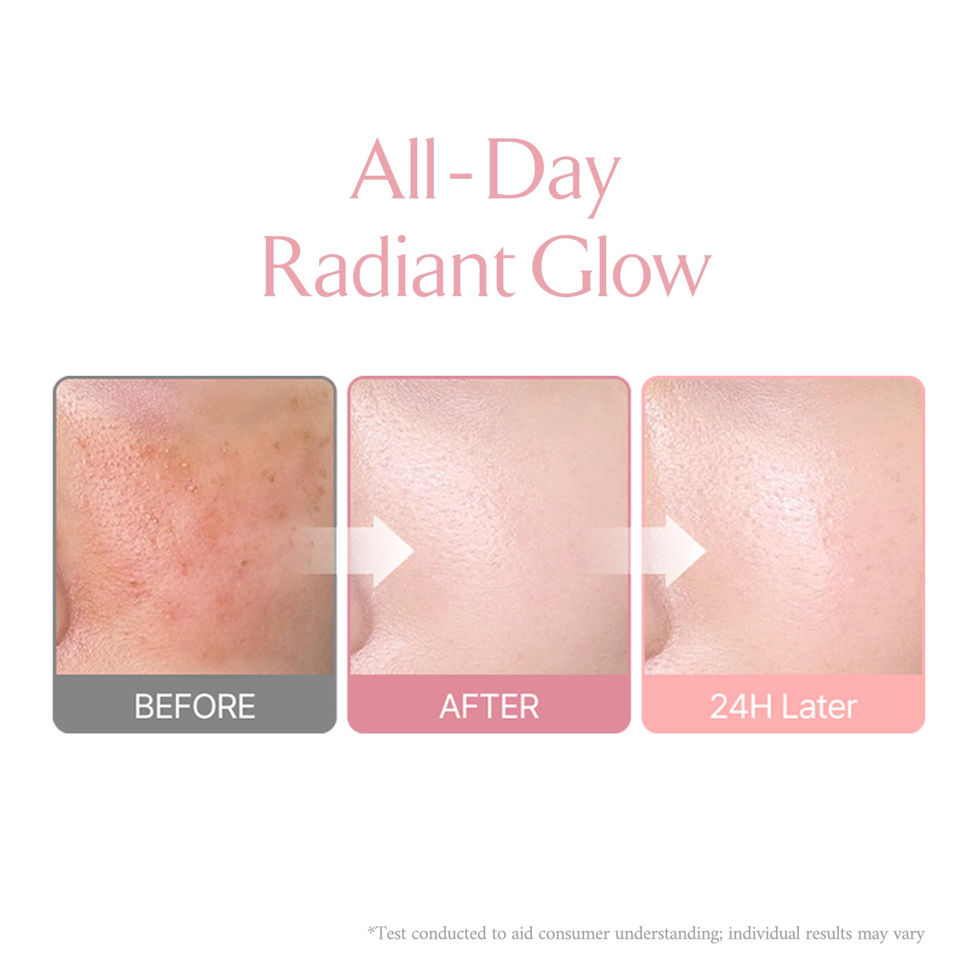 Jeju minerals in LA MUSE cushion balance skin tone.
