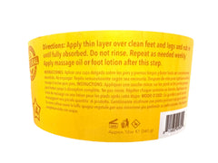 La Palm Spa Collagen Cream Mask used during a pampering foot care session.
