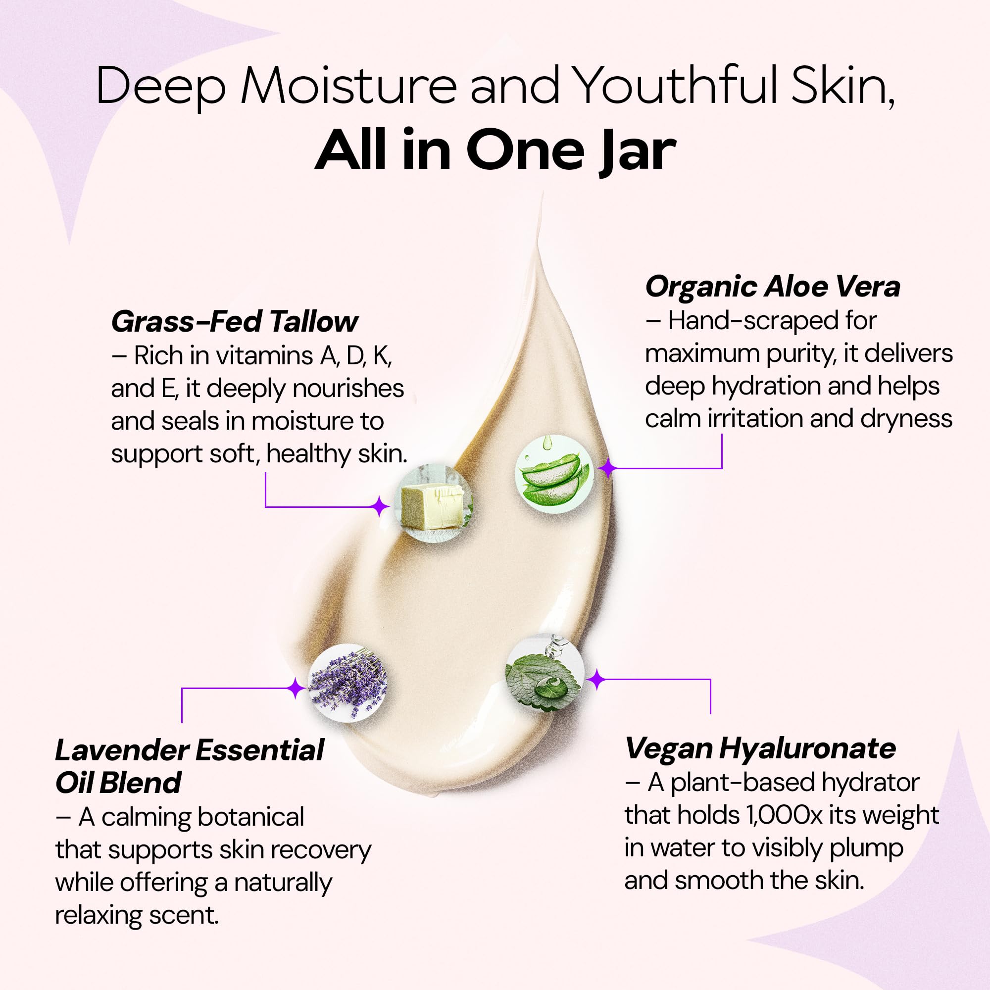 LA PURE organic aloe vera gel in a glass dropper bottle.