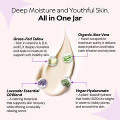 LA PURE organic aloe vera gel in a glass dropper bottle.