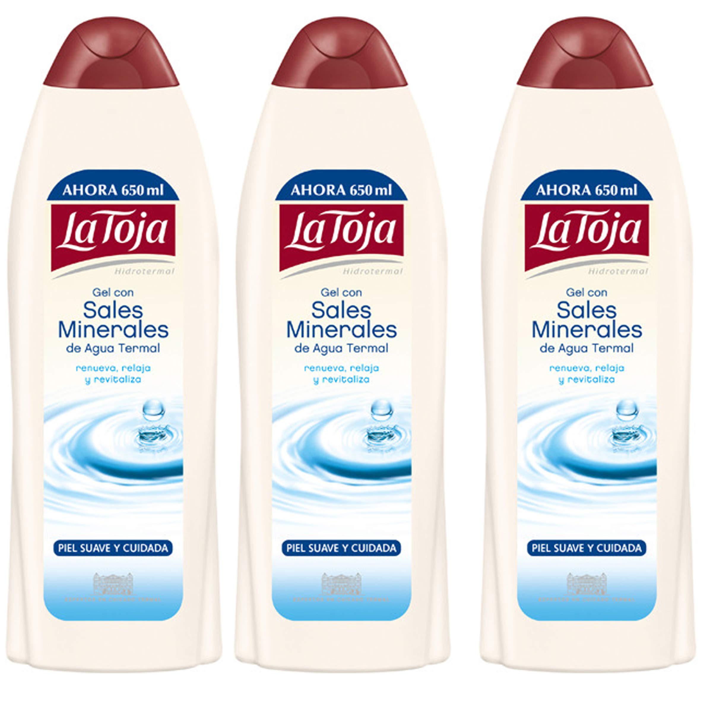 La Toja Shower Gel triple pack bottles for daily cleansing ritual