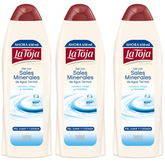 La Toja Shower Gel triple pack bottles for daily cleansing ritual
