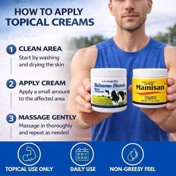 La Vaquita White Balm during a sweaty workout to support sweating and recovery.