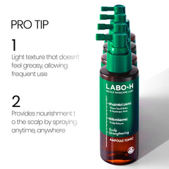 LABO-H caffeine action enhances thickness with a coating effect.