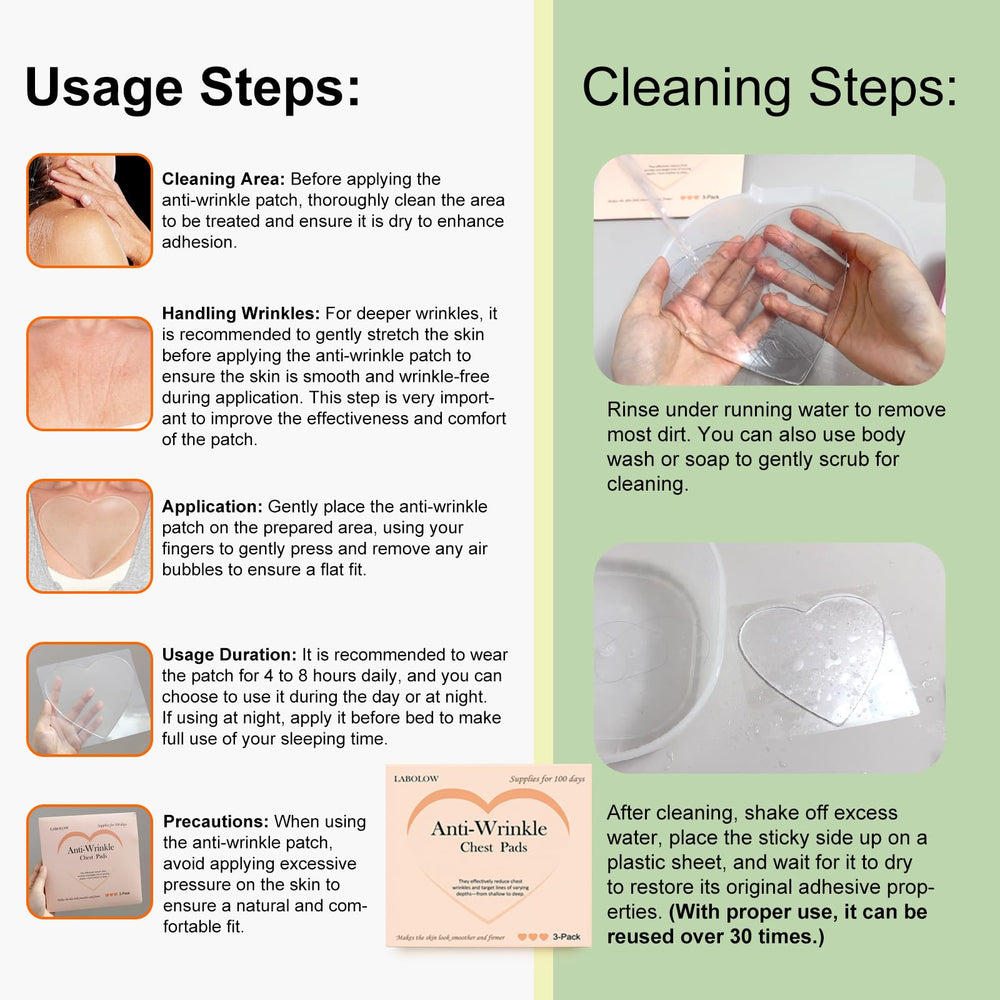 LABOLOW patches are suitable for all skin types with a gentle, non-irritating formula
