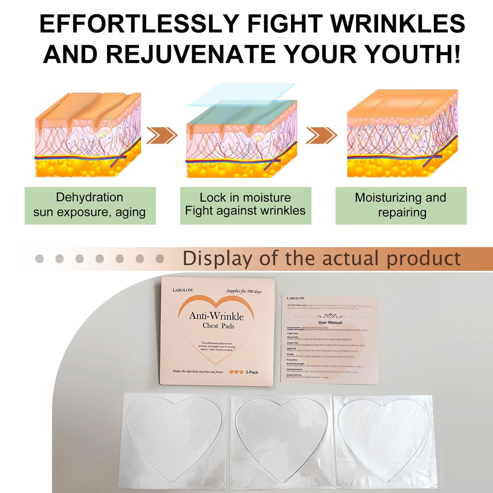 LABOLOW patches provide hydration to improve dry, rough texture overnight