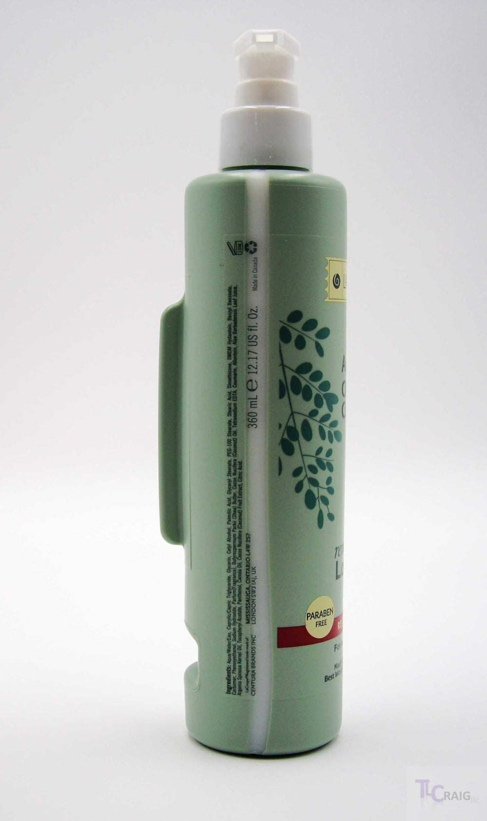 LACOUPE Argan Oil Complex botanical blend setting highlights soothing, balanced skin.