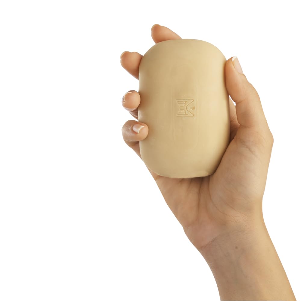 Lactibon Syndet Soap texture detail highlights mild formula for all skin types