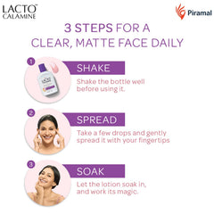 Lacto Calamine kaolin absorption visible in packaging.