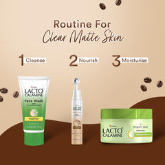 Lacto Calamine under-eye cream Niacinamide brightening under-eye area