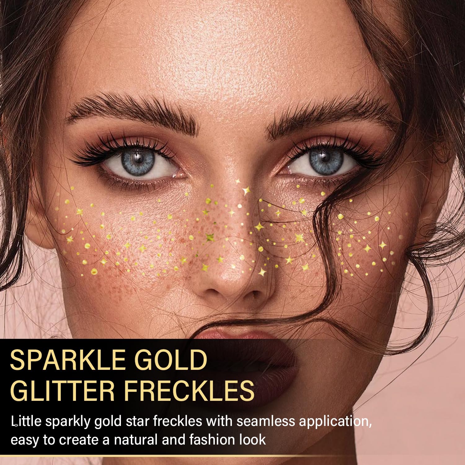 LADDYFOX easy-to-wear patches demonstrated with dampening technique.