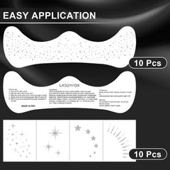 LADDYFOX five shapes enable creative, personalized sparkle patterns