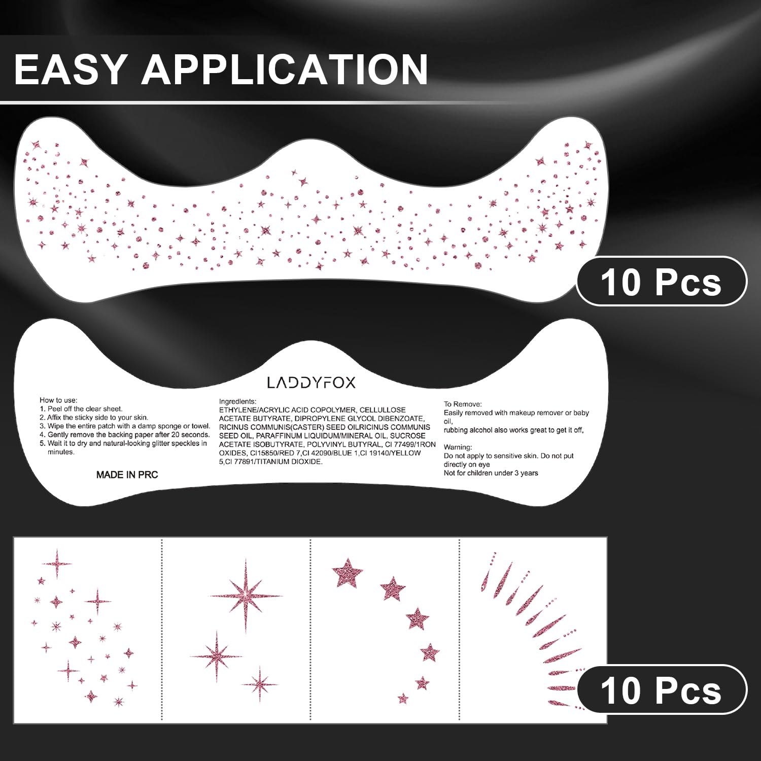 LADDYFOX removal with cleansing oil leaves skin residue-free and comfortable.