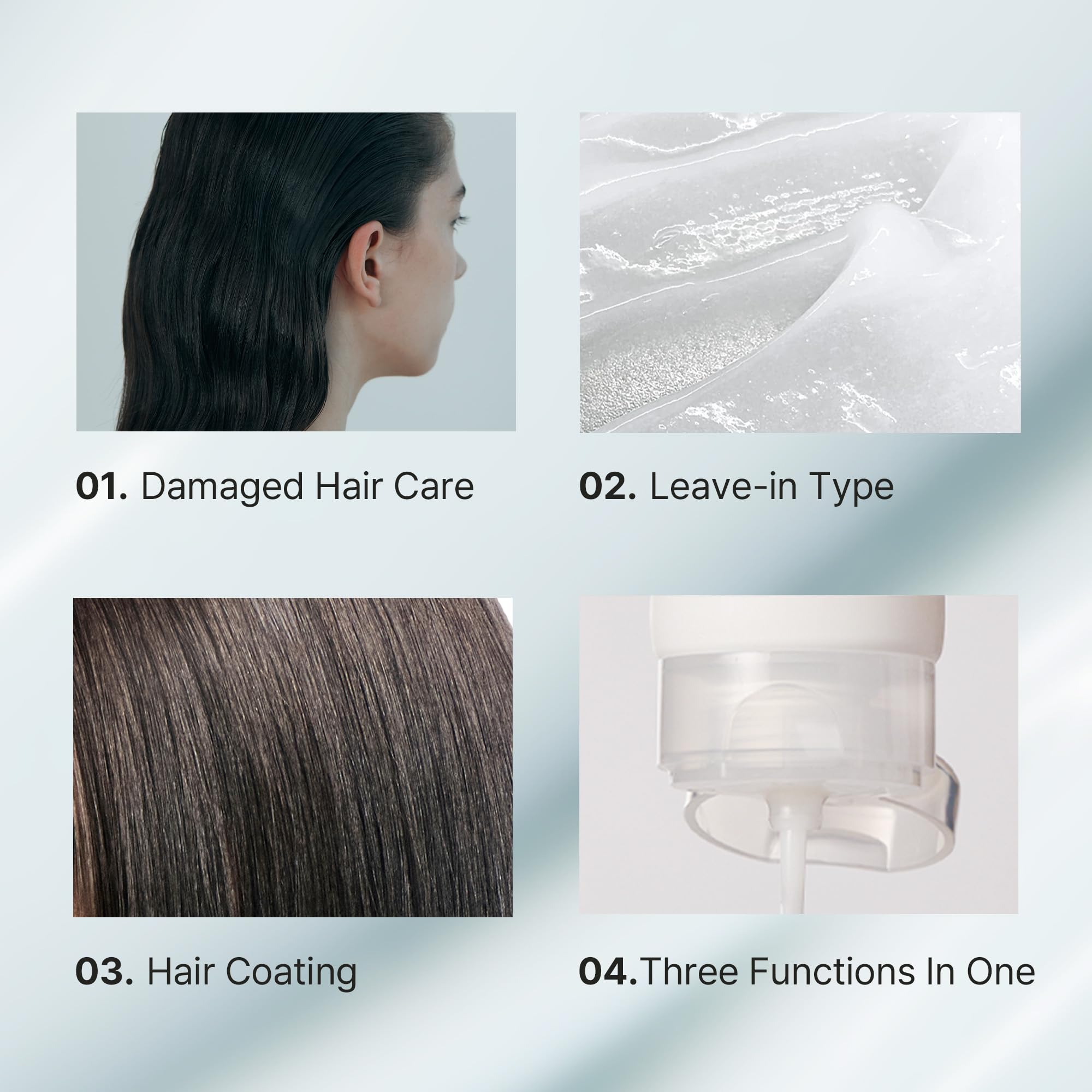 LA'DOR dry damaged curly color-treated hair ready for nourishment.