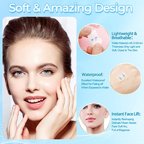 LadPemo Face Lift Tape application demo with simple steps to place and lift.