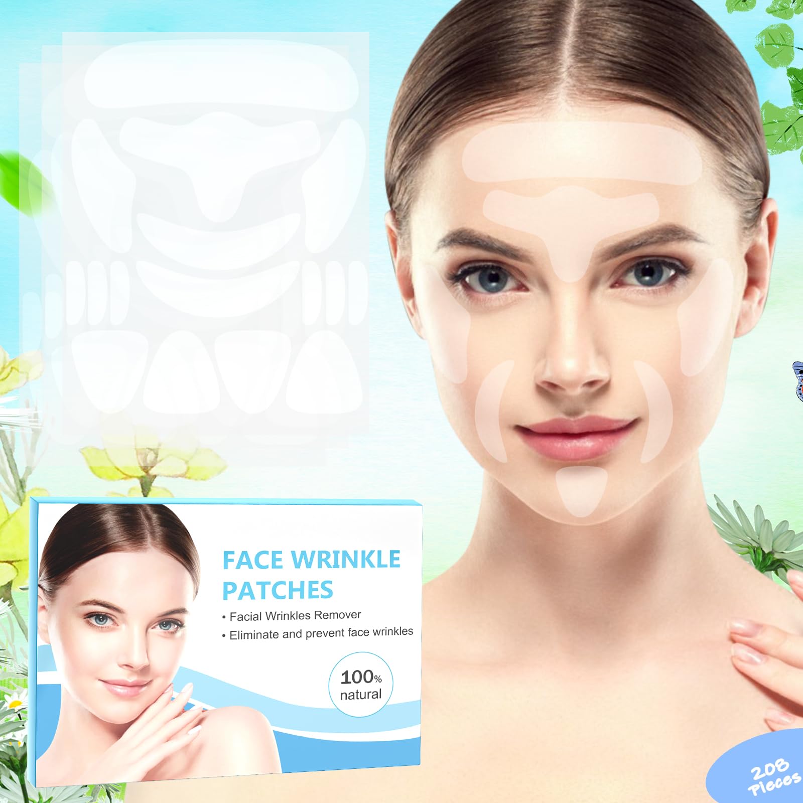 LadPemo forehead patch for overnight smoothing while you sleep