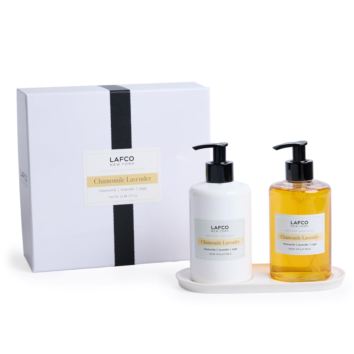 LAFCO New York hand care trio liquid soap for refreshing daily cleansing