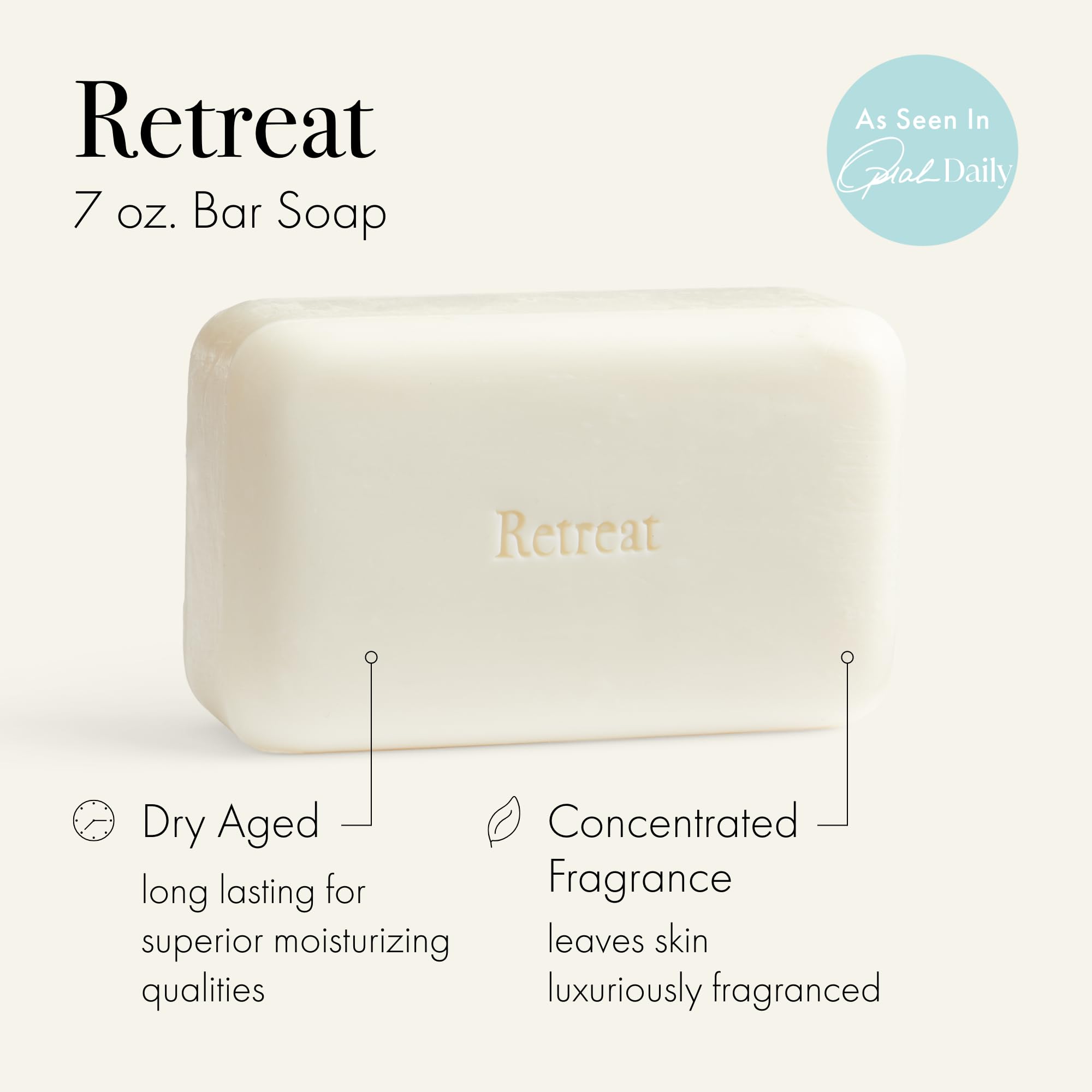 LAFCO New York Retreat bar soap lather delivers creamy cleansing for nourished skin