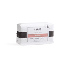 LAFCO New York Retreat bar soap packaging highlighting premium design and eco credentials