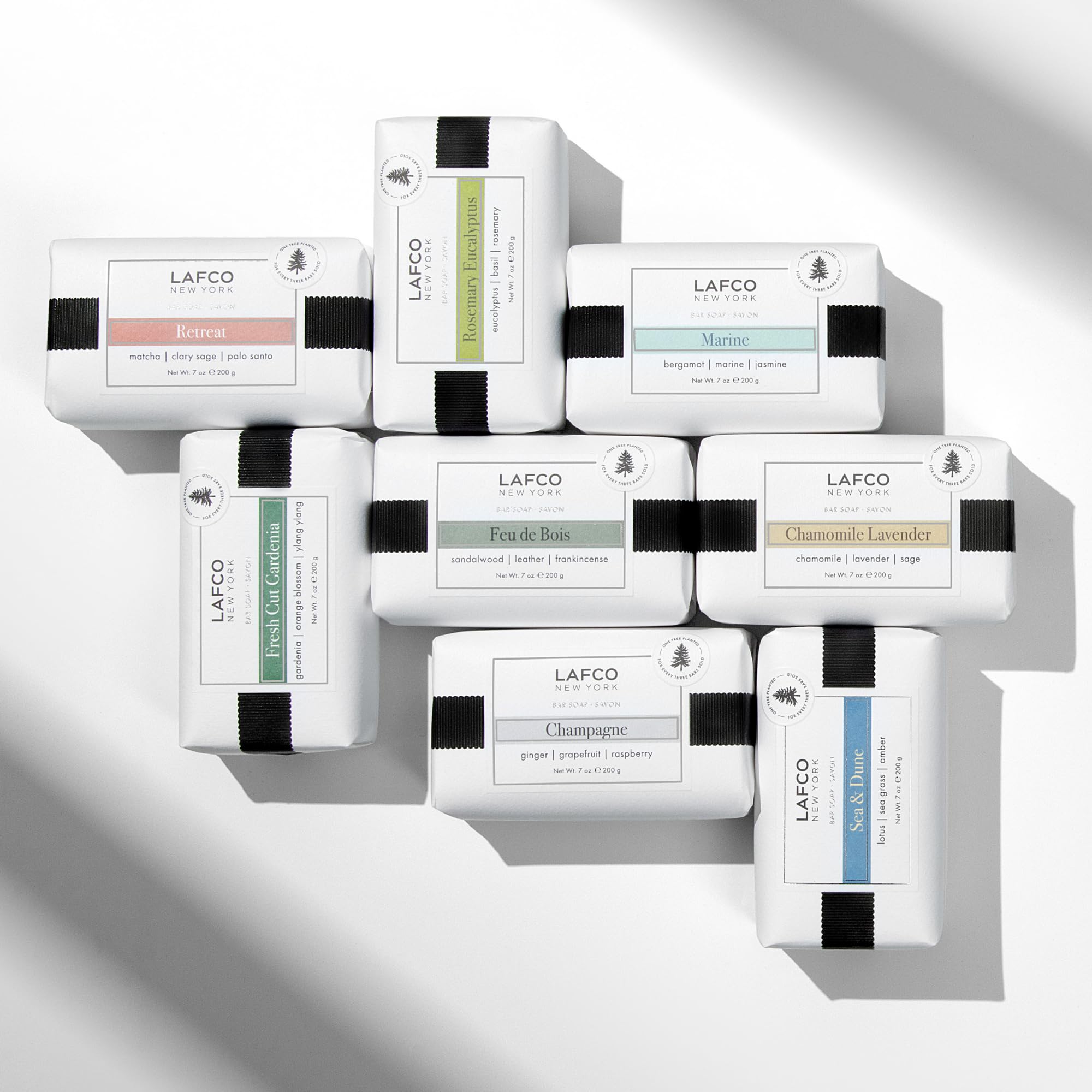 European-made Feu de Bois bar soap with refined craftsmanship