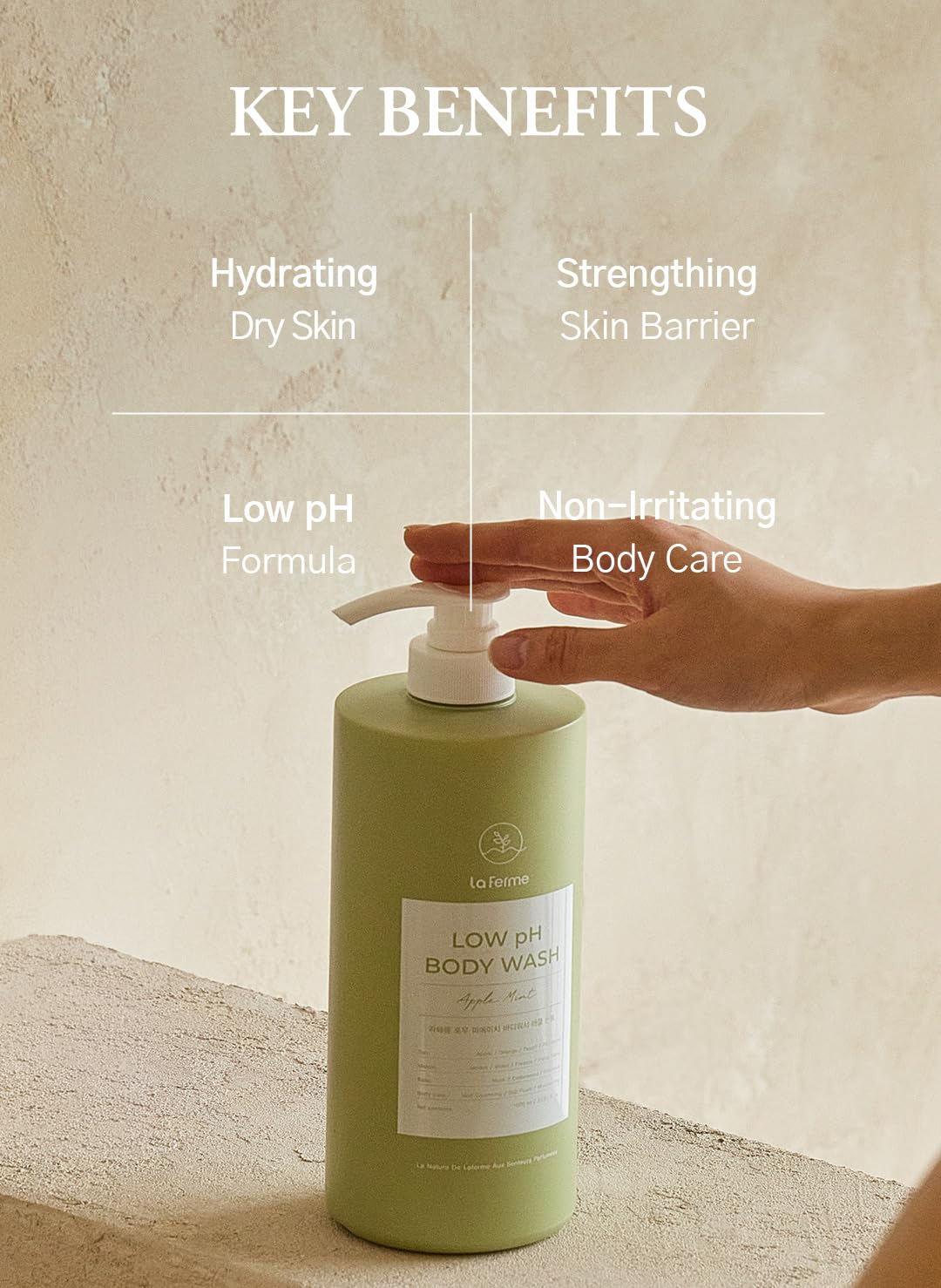 laferme Laminaria japonica seaweed ingredient image highlighting barrier-supporting minerals