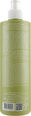Laferme Laminaria Shampoo fragrance closeup captures pine and eucalyptus aroma.