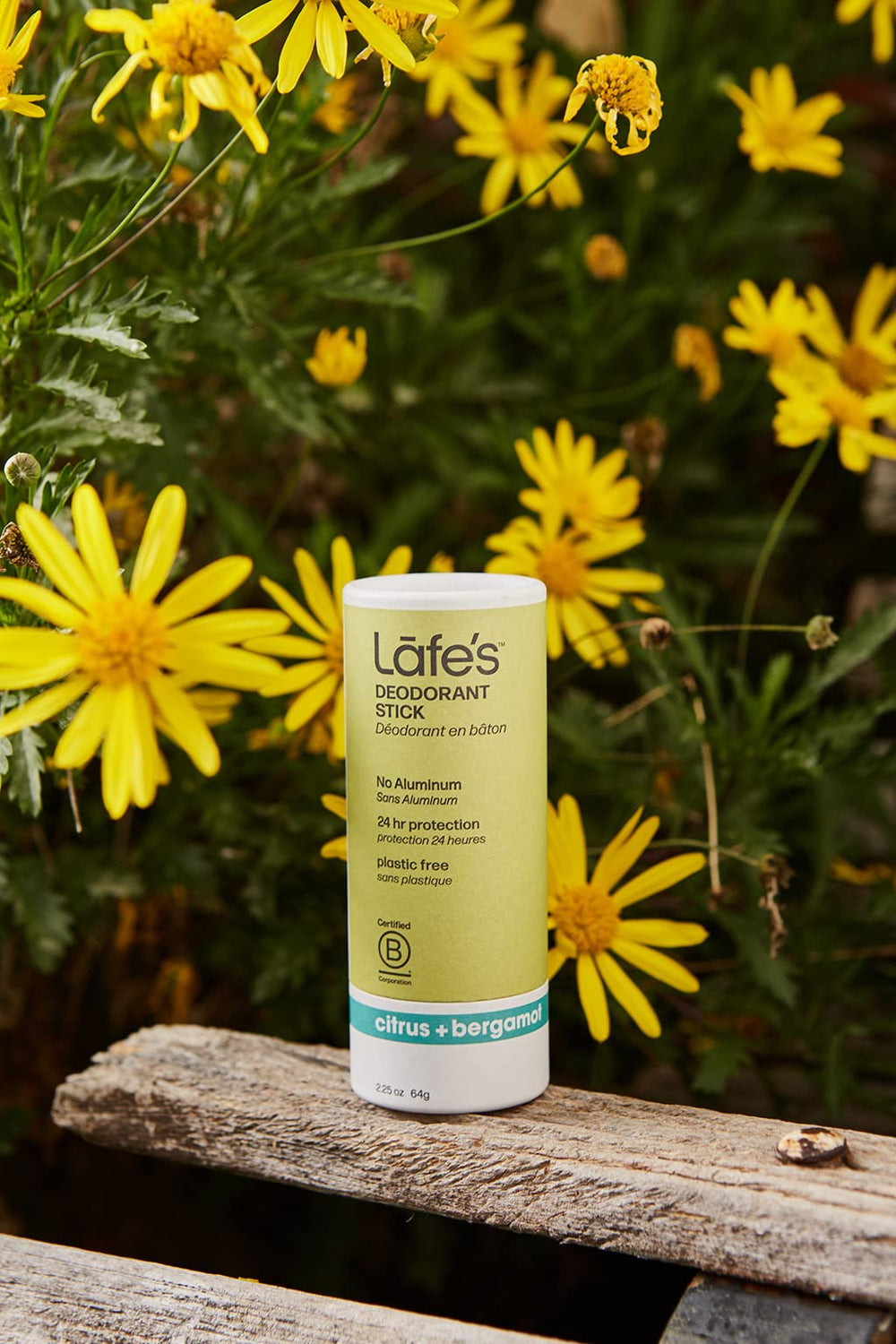Lafe's 24-hour protection visual suggesting all-day freshness.
