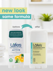 Lafe's vegan cruelty-free botanicals deliver gentle daily freshness.