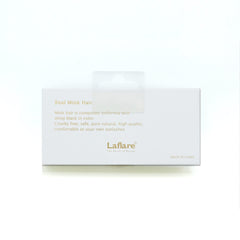 Laflare 3D mink lashes on the eye for all-day wear