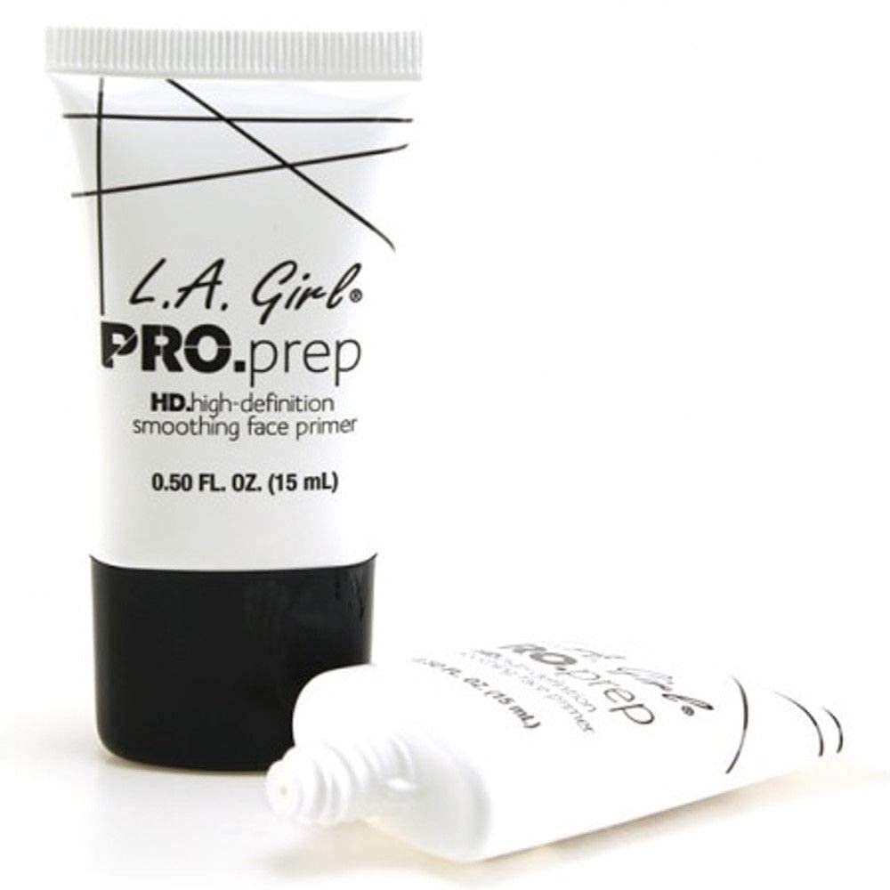 L.A. Girl 3x15ml primer packaging highlights value and convenience.