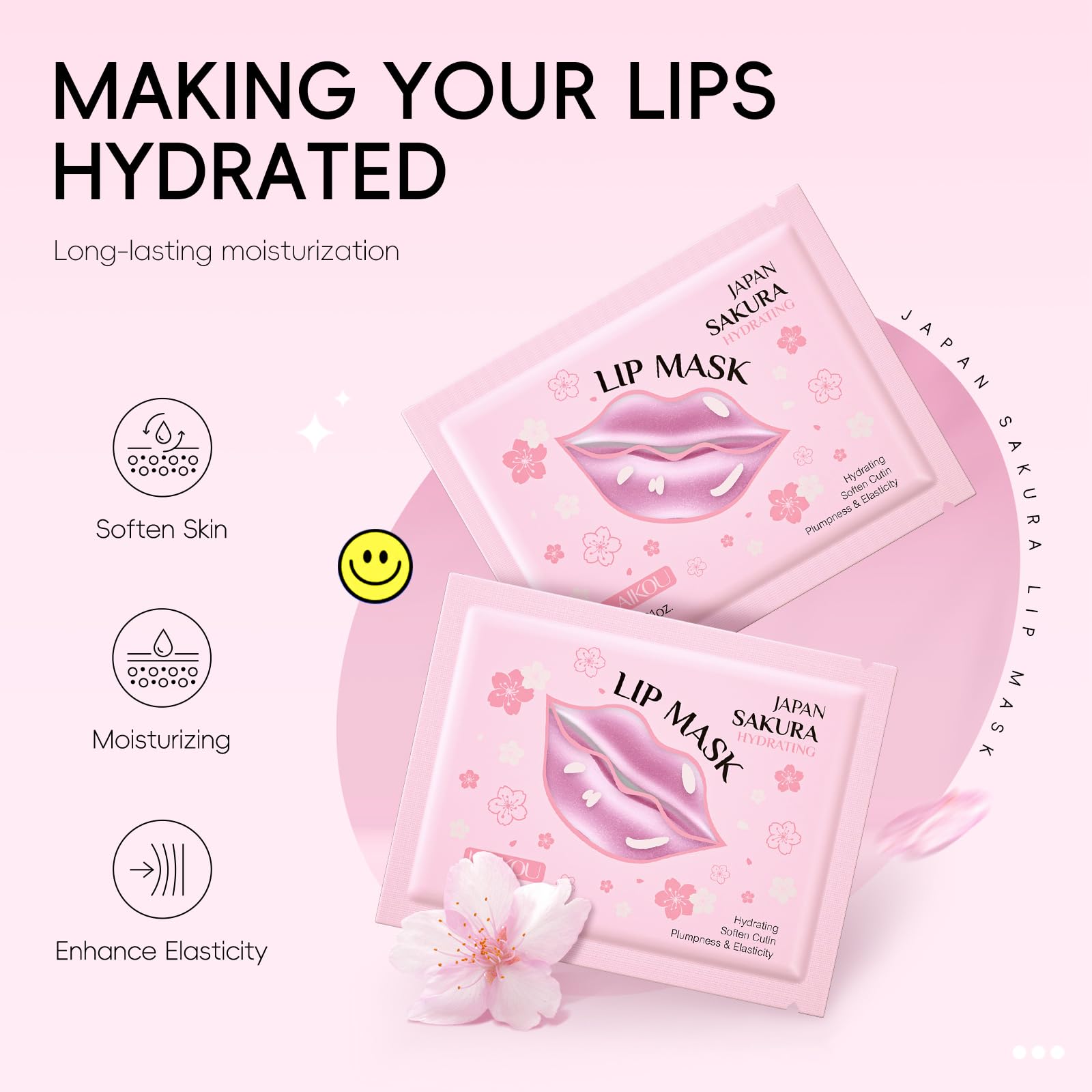 LAIKOU Sakura essence cream for lasting hydration and radiance.
