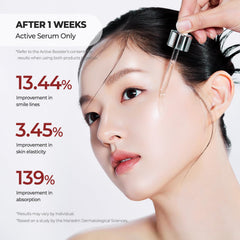 Laka Skin Active Serum on skin reveals a natural glow
