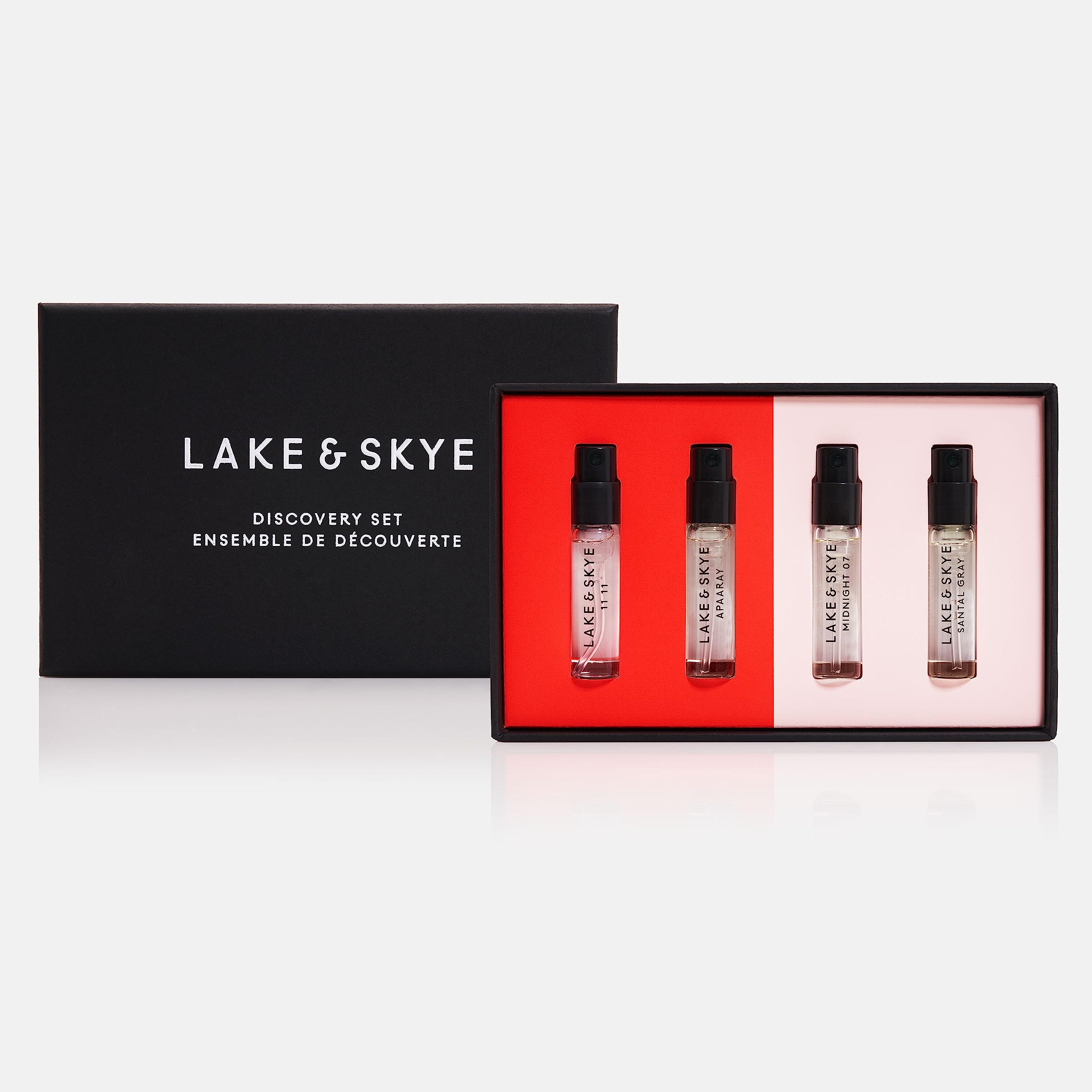 Lake & Skye 11-11 bottle: unisex fragrance for daily wear.