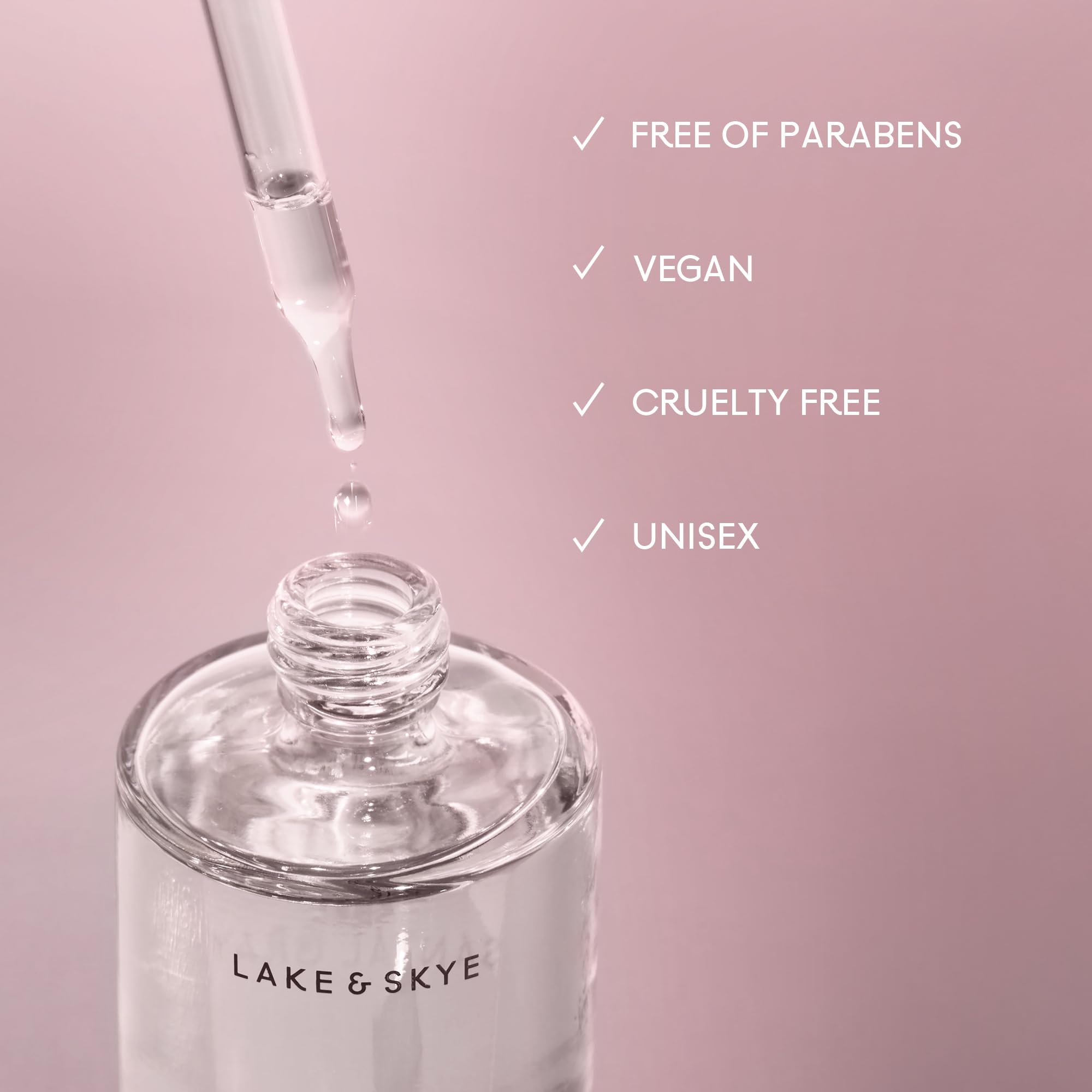 Lake &amp; Skye almond-oil-nourishment near-hand reveals deep hydration.