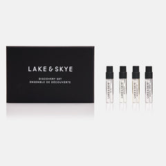 Lake & Skye Apaaray bottle: creamy musk with warm fig notes.