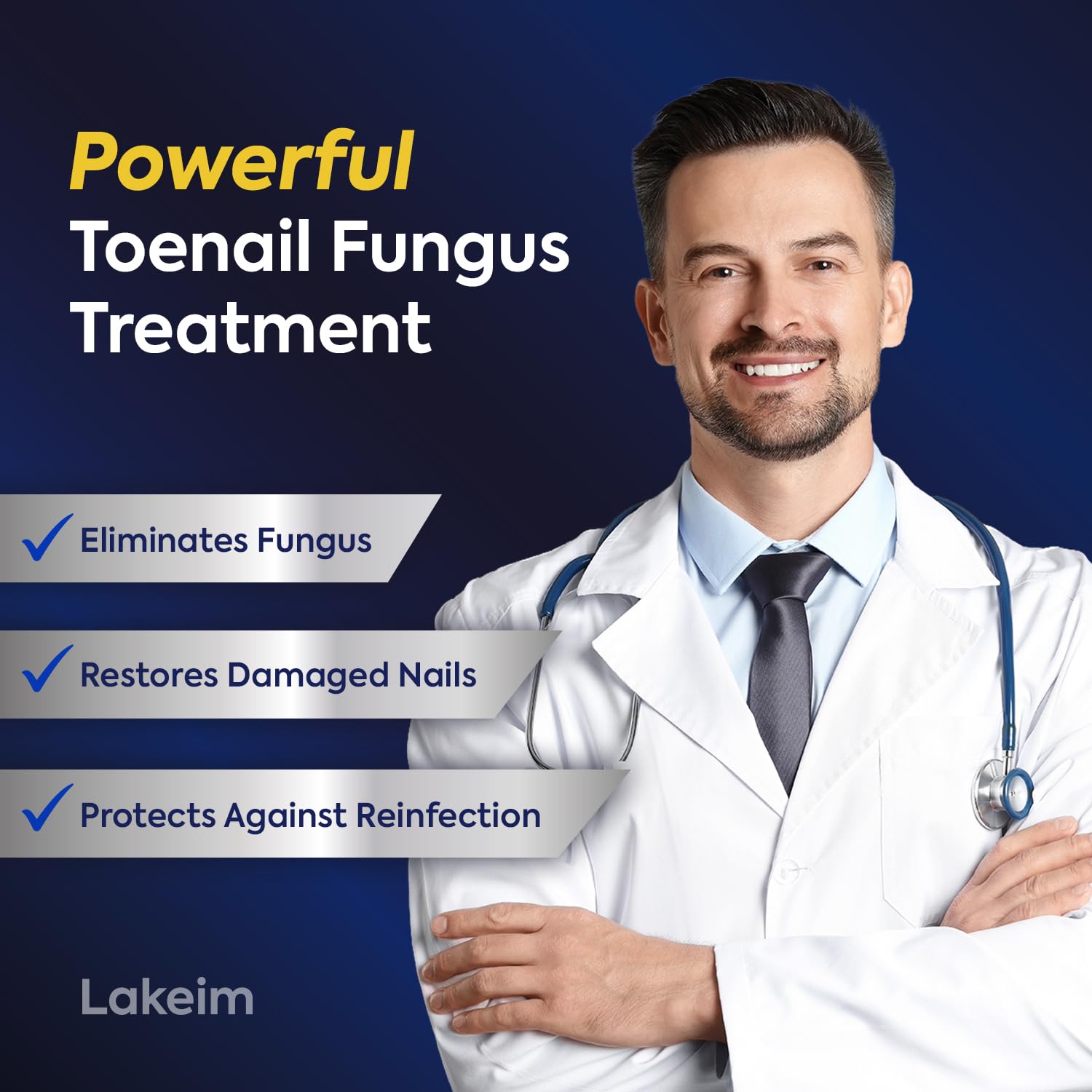 Lakeim precision application brush for targeted nail care