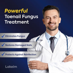 Lakeim precision application brush for targeted nail care