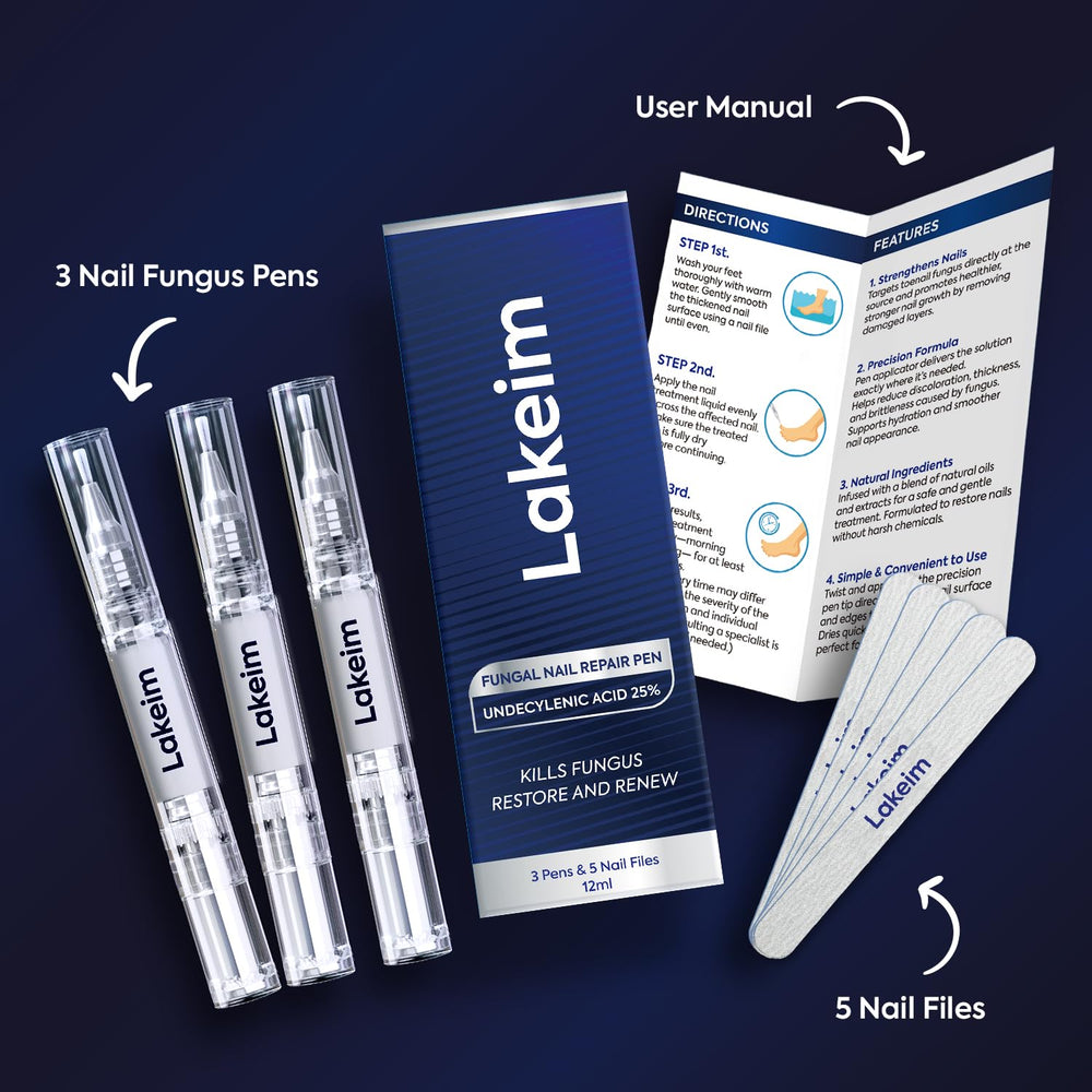 Lakeim undecylenic acid 25% with tea tree oil formulation
