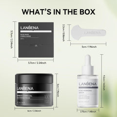 LANBENA clean skin after use demonstrates refreshed appearance.