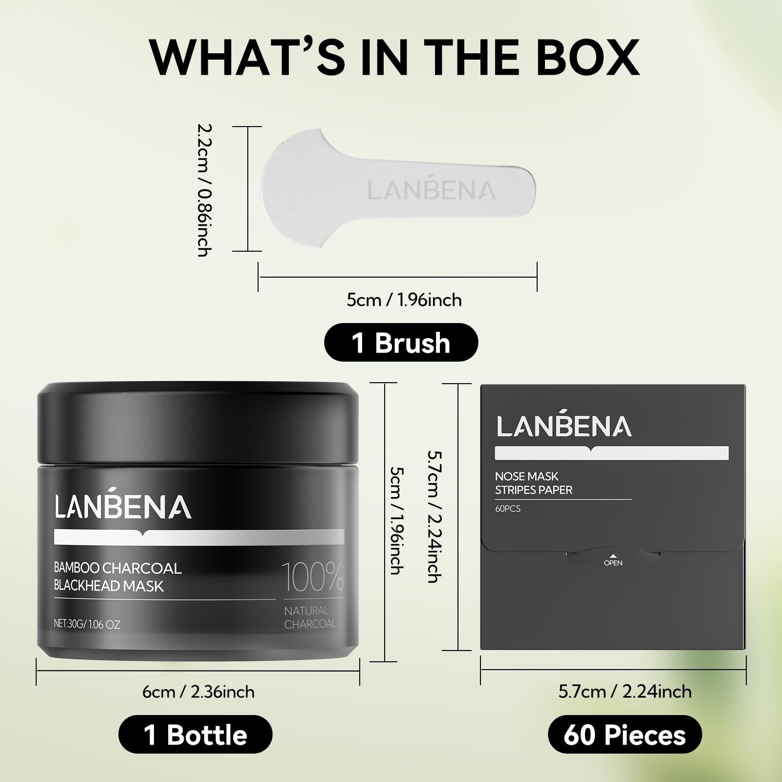 LANBENA mask application texture shows thick liquid for easy spreading