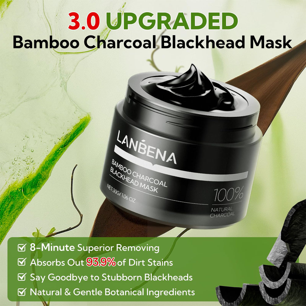 LANBENA pore purification technology 2.0 improves cleansing action.