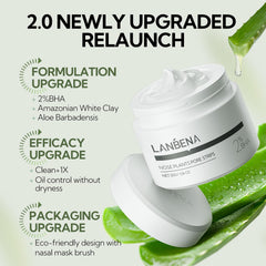 LANBENA strip removal step 2 to reveal cleaner skin.