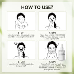 LANBENA witch hazel and aloe vera refine pores softly