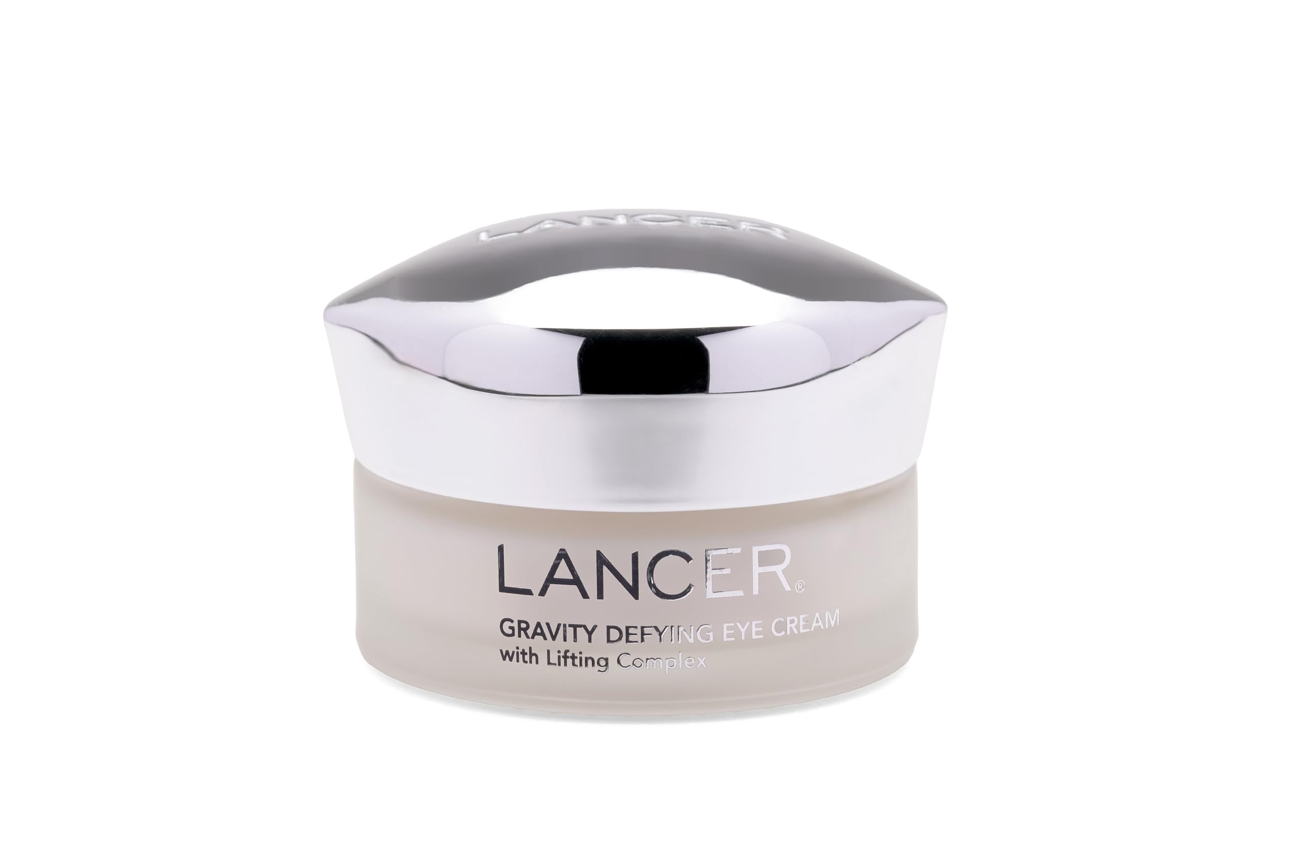 Lancer Gravity Defying Eye Cream targets the outer corner to smooth lines and lift.
