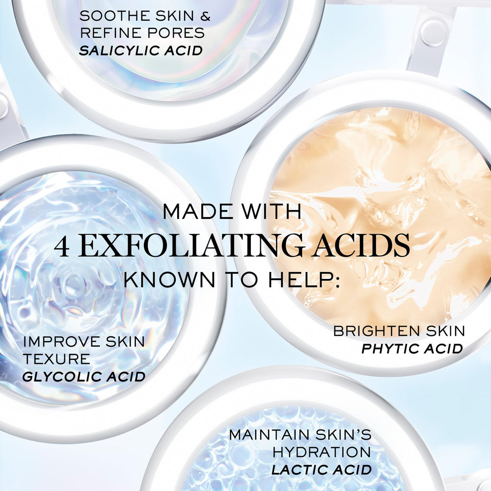 Lancôme discovery set application shows an easy at-home routine for brighter skin