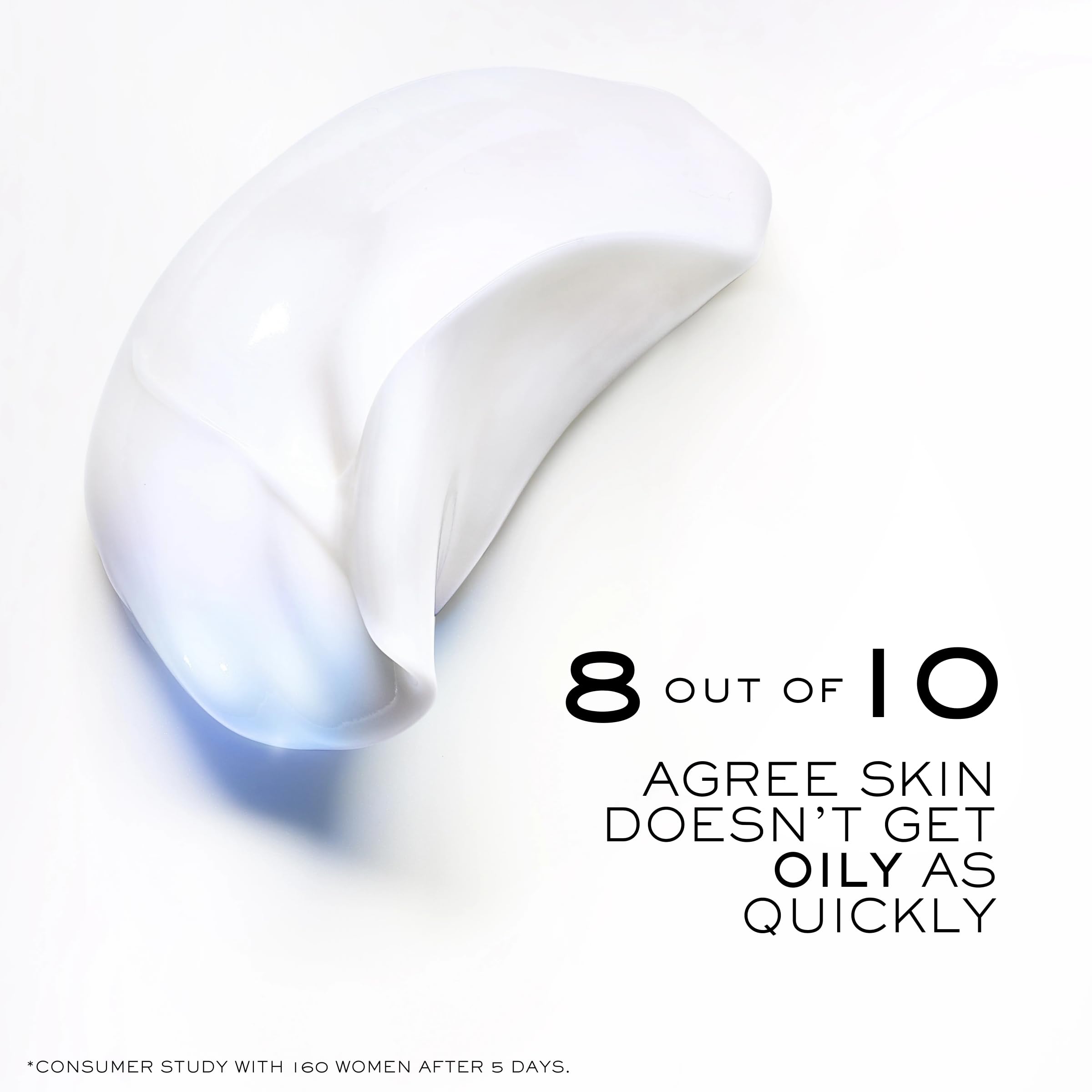 Lancôme Clarifique Milky Cream application on face: smooths evenly without heaviness.