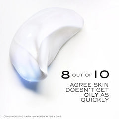 Lancôme Clarifique Milky Cream application on face: smooths evenly without heaviness.