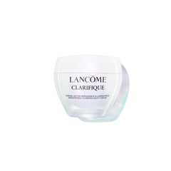 Lancôme Clarifique Milky Cream glass skin look: lightweight hydration for a radiant finish.