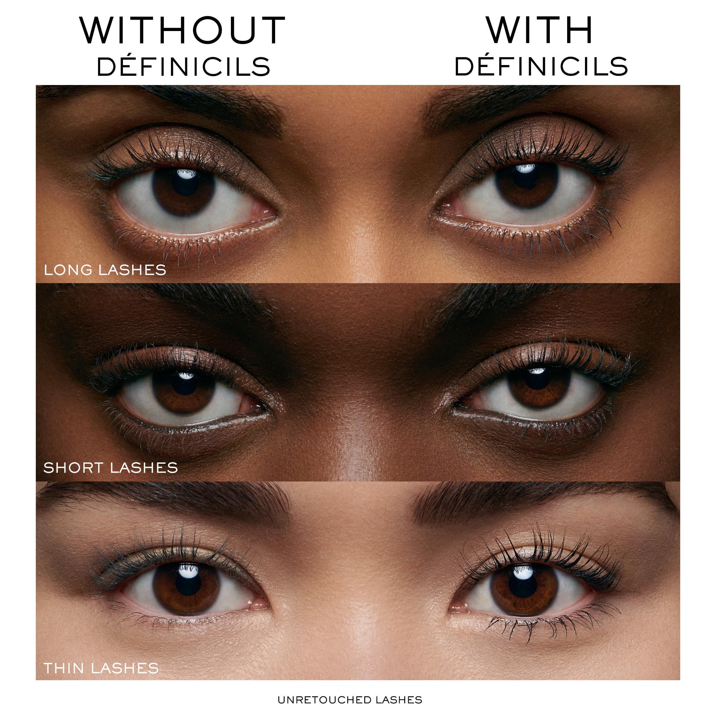 Lancôme Définicils brush defining lashes for separation.