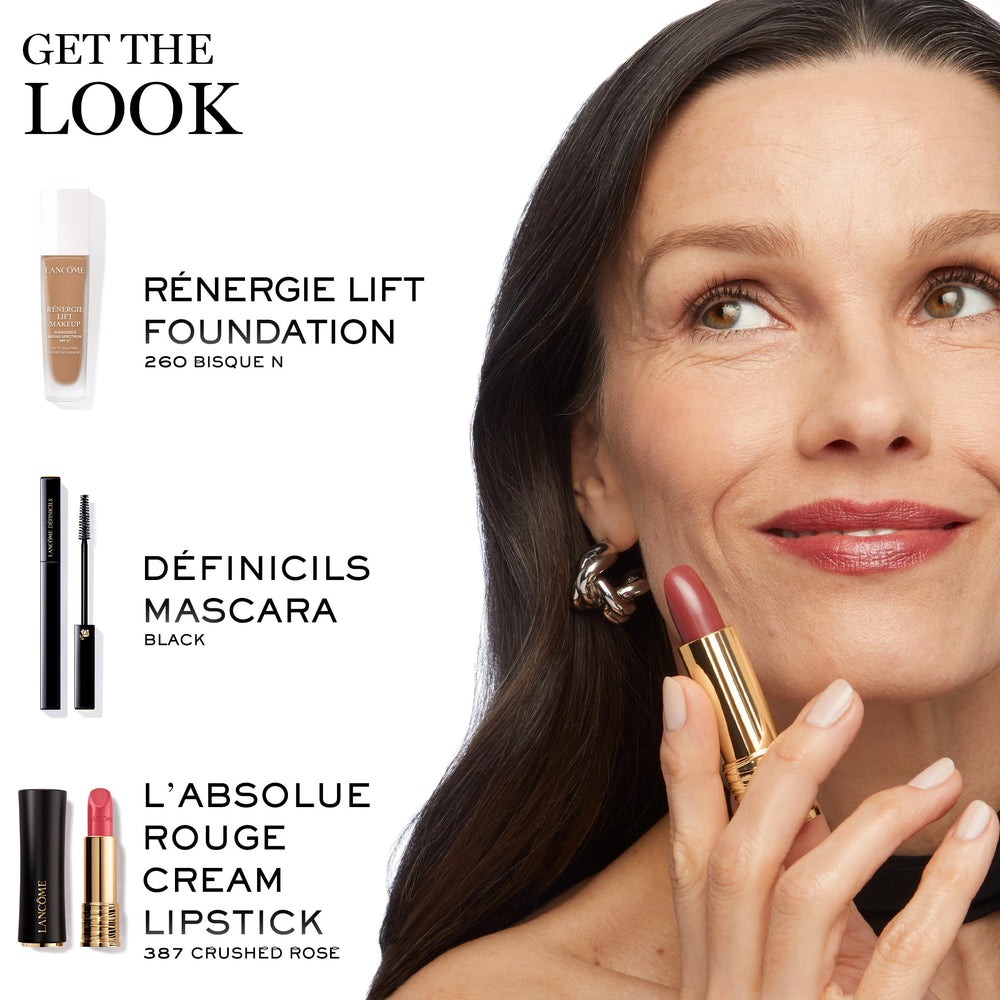 Lancôme Définicils wear-test on eyelids with comfort.
